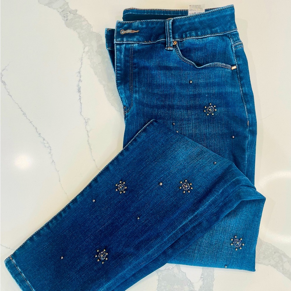 Chico’s Embellished Jeans